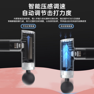 Lenovo Massage Gun 12 Speed Levels Brushless Motor 5 Massage Heads USB Rechargeable For Muscle Neck Relief - Product Image 3