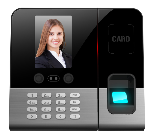 Face Recognition Terminal Fingerprint RFID PIN Card Access Control Time Attendance System Device