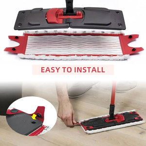 Panni di Ricambio in Microfibra Spessa per <span class=keywords><strong>Scopa</strong></span> Piatta, Disponibili in Diverse Misure per <span class=keywords><strong>Scopa</strong></span> <span class=keywords><strong>a</strong></span> <span class=keywords><strong>Vapore</strong></span> <span class=keywords><strong>Vileda</strong></span> Ultramat XL - Product Image 4