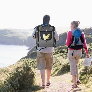 Nefes Pet Travel kafes kuş papağan taşıyıcı havayolu onaylı evcil hayvan sırt çantası açık seyahat Pet kuş sırt çantası - Product Image 6