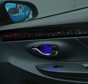 SJC 64 couleurs, éclairage d'ambiance pour voiture ciel étoilé, pour <span class=keywords><strong>Toyota</strong></span> 2014-2022 Vios/<span class=keywords><strong>Yaris</strong></span> L/Vari, systèmes d'éclairage automobile pour l'amélioration de l'intérieur de la voiture - Product Image 2