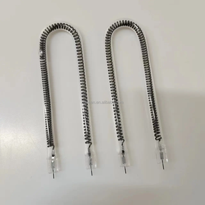 Trong nhà thủy tinh thạch anh nóng yếu tố làm nóng lò sưởi hồng ngoại ánh sáng hồng ngoại đèn Halogen nóng cho thermoforming - Product Image 6