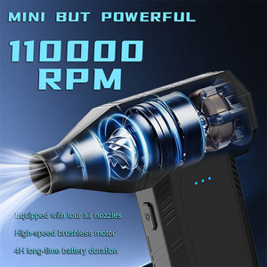 Souffleur d'air comprimé d'usine d'origine, mini ventilateur turbo portable en plastique pour enlever la neige des voitures, mini souffleur de <span class=keywords><strong>poussière</strong></span> manuel - Product Image 6