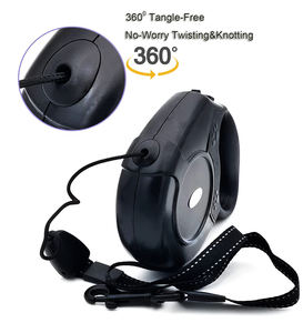 Correa retráctil automática para perros, correa de tracción de nailon de 5m y <span class=keywords><strong>8M</strong></span> para perros, extensible para caminar para perros pequeños, medianos y grandes de hasta 110 libras - Product Image 4