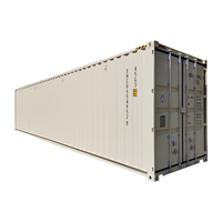 Conteneur de fret intermodal standard ISO à stockage latéral complet, conteneur d'expédition robuste de 40 pieds à ouverture latérale