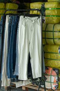 WS23 Second Hand Women's Jeans Mixed Colors Loose Fit Wide Summer Adult <strong>Apparel</strong> - Product Image 2