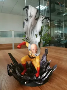 ฟิกเกอร์อนิเมะ ONE PUNCH MAN ขนาด 25 ซม.  โมเดล PVC  ไซตามะ ทัตสึมากิ  แบบยืน  ของสะสมตั้งโชว์บนโต๊ะ - Product Image 5