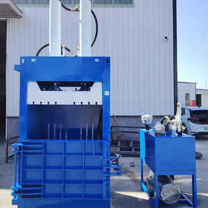 פסולת נייר גרוטאות קרטון יכול להתערבל מכונת לחץ בלר מחיר מכונת דחיסה פלסטיק אלומיניום יכול דחיסה - Product Image 2