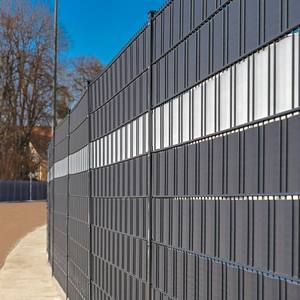 Bande <span class=keywords><strong>de</strong></span> clôture en PVC rigide anti-UV <span class=keywords><strong>de</strong></span> 19 cm x 26 m, facile à installer, protection <span class=keywords><strong>de</strong></span> la vie privée, certifiée TUV UV 500 heures, vente chaude - Product Image 6