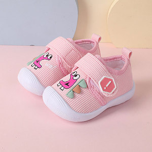 Zapatos para caminar de bebé para primavera y otoño, suela blanda, zapatos de lona para bebé de 0 a 2 años, zapatos de tela con dibujos animados - Product Image 5