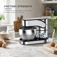 Robot culinaire multifonction SOHEF 10L 2000W avec moteur en cuivre, hachoir à viande et mixeur pour la pâtisserie à domicile