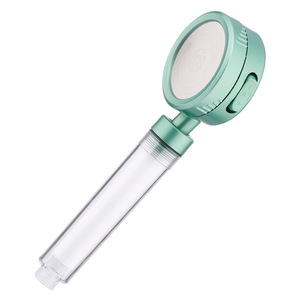 Pommeau de Douche Pressurisé Portable avec Filtre en Coton PP, Purification de l'Eau en 1 Étape, Déchloration, Massage à Bulles, Pluie Douce - Product Image 2
