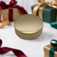 Boîte en fer blanc pour biscuits, chocolats, bonbons, emballage alimentaire, personnalisable, en stock, pour gâteaux et confiseries