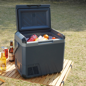 Réfrigérateur <span class=keywords><strong>électrique</strong></span> compact portable 12V pour voiture, 18 <span class=keywords><strong>litres</strong></span>, pour le camping, la pêche, les pique-niques en plein air - Product Image 5