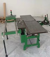 Rabot à épaisseur de surface simple face Machine à bois combinée multifonctionnelle Moteur droit 220V pour dégauchisseuse à bois