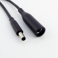Câble d'alimentation CC HP 7,4x5,0 mm femelle vers 4,5x3,0 mm mâle avec adaptateur à broche centrale