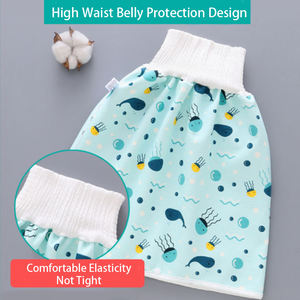 Rahat nefes bebek yetişkin bezi etek şort <span class=keywords><strong>2</strong></span> In 1 su geçirmez kullanımlık yıkanabilir eğitim etek - Product Image 4