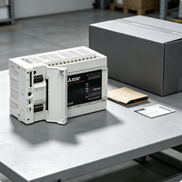PLC MELSEC iQ-F FX5U-32MR/ES, 32 Puntos de Salida de Relé, 16DI 16DO, 100-240VAC, 24VDC Integrado