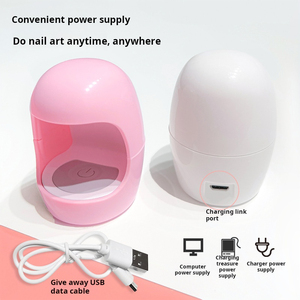 Lampe UV professionnelle pour ongles en forme d'œuf, 16W, 3 LED, avec logo personnalisé pour salon de manucure - Product Image 4