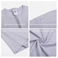 Camiseta de moda de alto gramaje con estampado, camiseta lisa unisex, camiseta de alto gramaje al por mayor, 100% algodón, camiseta con estampado 3D en relieve