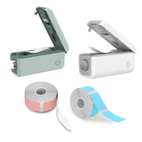 Meilleure vente mini imprimante d'autocollant sans encre imprimante d'autocollant thermique machine avec papier taille 30x13mm