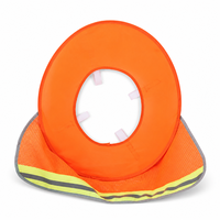 Film réfléchissant pour casque de sécurité, protection solaire en PVC pour visière, grand bord de protection pour le visage