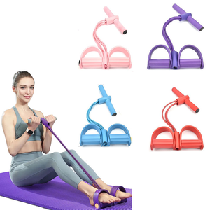 Máy Cắt Tỉa Cơ Thể Tập Thể Dục Bằng Cao Su Xốp Tập Thể Hình Bàn Đạp Chân Dây Kéo Giãn Cơ Bụng Cánh Tay Co Giãn - Product Image 1