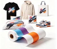 Papier de transfert par sublimation YMD Jiangsu Factory 29-120 g/m², séchage rapide, haute absorption d'encre, impression textile numérique par transfert thermique