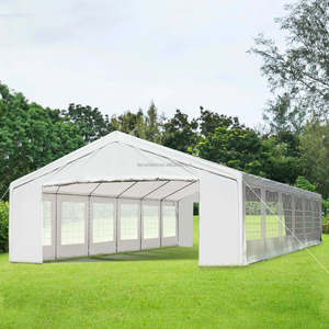 Tendone per Feste in PVC Rinforzato Zincato 20' <span class=keywords><strong>X</strong></span> 40' con Pareti Rimovibili, Tenda per Matrimoni in PVC - Product Image 5