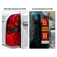 Feux arrière LED HETOP pour Patrol Y61 2007-2016, amélioration des feux arrière DRL, feux de freinage, clignotants, accessoires Plug and Play pour Nissan