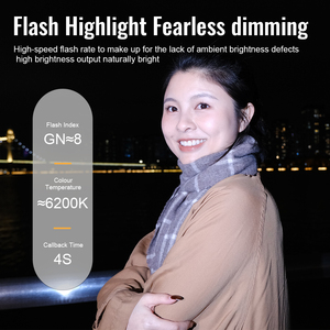 แฟลชสำหรับกล้องฮอทชูส์ทุกรุ่นกล้องอลูมิเนียมอัลลอยด์แฟลช ZV1ขนาดเล็กเทคโนโลยี CNC - Product Image 5