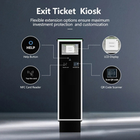 Machine de paiement de stationnement intelligente avec lecteur de carte de crédit, interphone et caméra – Solution de sécurité pour les aires de stationnement aéroportuaires