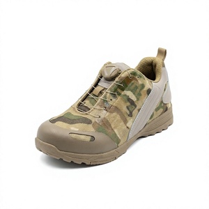 Botas tácticas SF42 710 de malla transpirable para exteriores, para todas las estaciones, color verde, para senderismo, calzado deportivo de verano con cierre. - Product Image 3