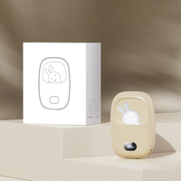 Chauffe-mains électrique portable et rechargeable USB, mini LED, mignon, personnalisé, avec batterie 3600 mAh, pour la maison