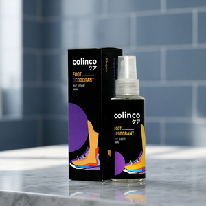 Colinco Spray Desodorante para Zapatos Antiolor de 100 ml, Perfume con Aroma que Elimina el Mal Olor de los Pies, Empaque en Caja Multicolor - Product Image 2