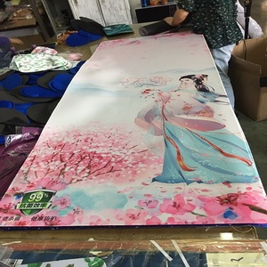 Tùy Chỉnh Đầy Đủ Màu Sắc Thiết Kế In XL XXL Lớn Polyester Vải Chống Trượt Cao Su Neoprene Máy Tính Xách Tay Đầy Đủ Bàn Chơi Game Chuột Pad Mat - Product Image 5