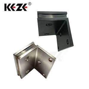 Conector de Abrazadera <span class=keywords><strong>para</strong></span> Vidrio de Alta Resistencia de 90 Grados con Certificación CE <span class=keywords><strong>para</strong></span> Fijación de <span class=keywords><strong>Mamparas</strong></span> de Ducha de 8-12 mm y Accesorios <span class=keywords><strong>para</strong></span> Vidrio - Product Image 1