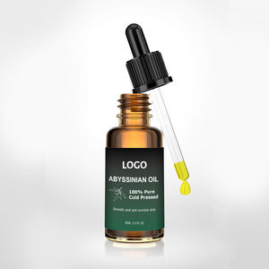 Aceite esencial de etiqueta privada, suero de masaje facial, Abisinio prensado en frío puro para alisar el cuerpo del cabello, origen de semilla antiarrugas - Product Image 2