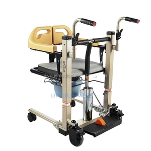 Hydraulic Patient Transfer <b>Chair</b> with Toilet Transfer Toilet Disabled <b>Shower</b> Wheelchair Toilet <b>Chair</b> - Product Image 1