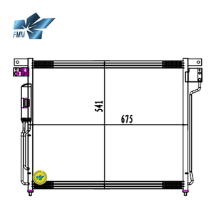 OEM 92100EB00A 92100EB500 92100EB410 92100EA01A radiador de condensador de CA automático para <span class=keywords><strong>Nissan</strong></span> Frontier Pathfinder Navara - Product Image 2