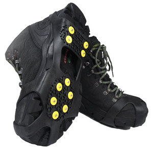 Crampones Universales Antideslizantes con 11 Púas de TPR para Zapatos y Botas, para Caminar en Hielo y Nieve al Aire Libre, Hechos en China, Accesorios - Product Image 5