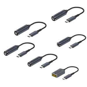 USB-преобразователь питания для ноутбука PD100W поддерживает 5V/9V/20V DC Memale Type-C штекер-адаптер адаптера адаптеров - Product Image 2