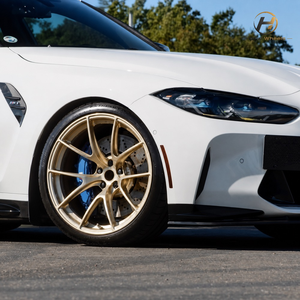 Llantas de aleación forjadas en oro, ultraligeras, cóncavas y profundas, de 18, 19 y 20 pulgadas, 5x114.3, 5x120, para autos Mustang S550, WRX STI, Porsche <span class=keywords><strong>911</strong></span> GT3 - Product Image 3