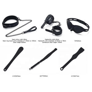 UTIMI Bondage para Sexo, 6 Piezas, Conjuntos de Bondage de Cuero BDSM, Kits de Restricción para Mujeres y Parejas - Product Image 2