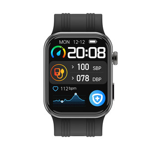 Reloj Inteligente Cuadrado K2 con Bomba de Aire, Algoritmo de Presurización, ECG, Electrocardiograma y Monitoreo del Sueño para Personas Mayores que Viven Solas - Product Image 2