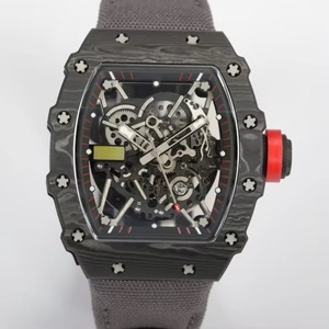 High-quality Tonneau Sapphire Crystal <b>Watch</b> Power Reserve Carbon Fiber for Top-level Business Fashionable Men's <b>Mechanical</b> - Product Image 2