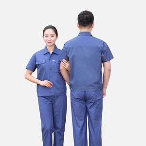 Uniforme de Trabajo Industrial Personalizable al por Mayor con Logotipo, 100% Algodón, Antiarrugas, Cinta Reflectante Naranja, Primera Promoción - Product Image 2