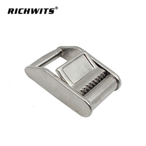 ตัวรัดสายรัดสแตนเลส RICHWITS แบบมีตัวล็อค รุ่น 304 สีเงิน รับน้ำหนักได้ 50 กก. สำหรับใช้งานทั่วไป - Product Image 1
