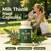 Capsules de Chardon-Marie pour le soutien de la fonction hépatique normale