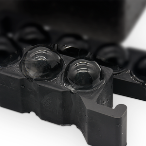 Bandeja de hielo transparente de 2 pulgadas, molde de esfera de 8 bolas sin burbujas, fabricante de bolas de hielo para whisky, fabricante de hielo transparente de silicona sin BPA duradero - Product Image 2